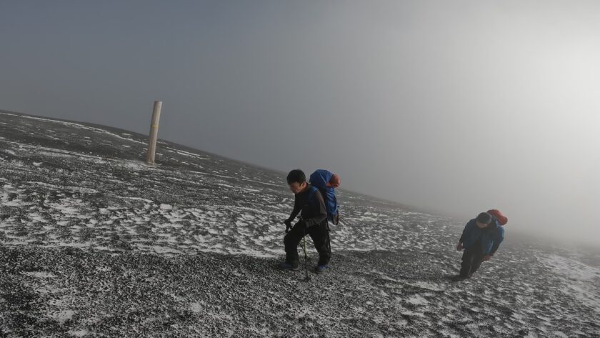 遠征トレーニング登山